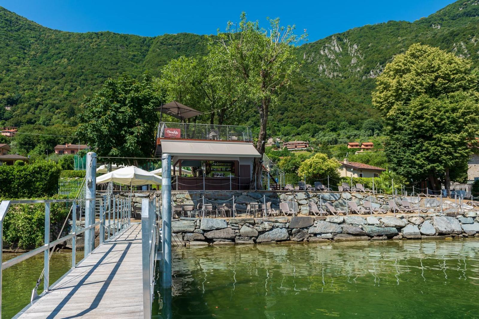 Bellagio Village- 4 Apartments By The Lake - Seasonal Warm Pool And Sauna Oliveto Lario Eksteriør billede