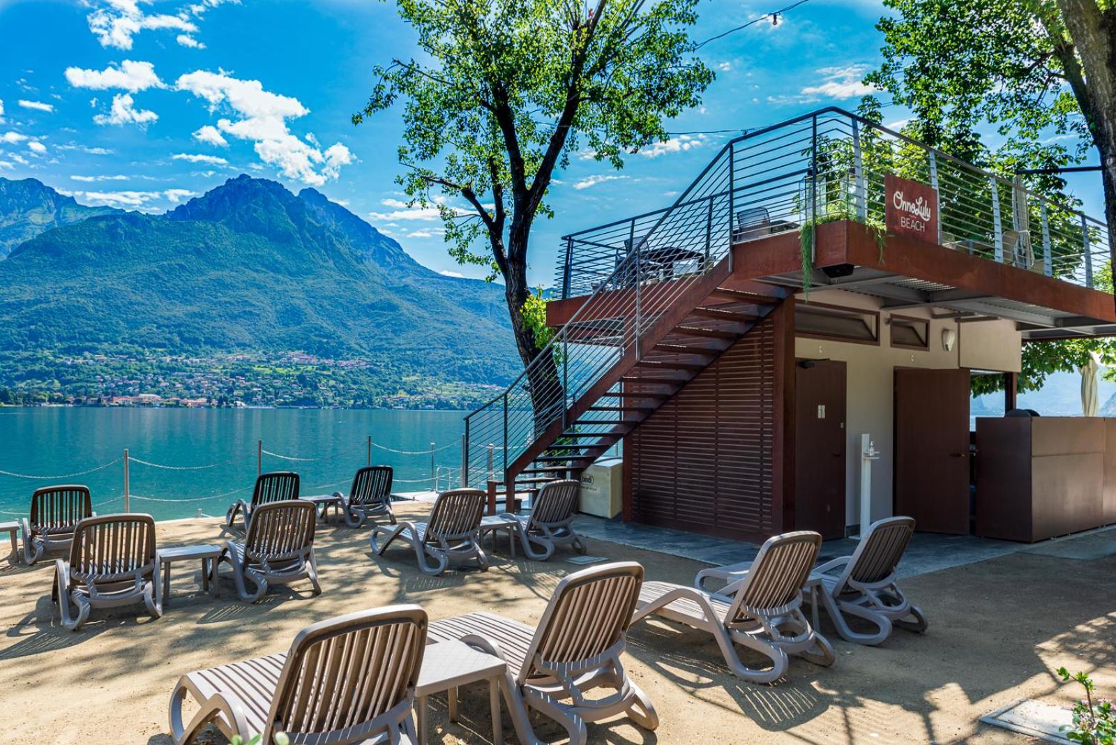 Bellagio Village- 4 Apartments By The Lake - Seasonal Warm Pool And Sauna Oliveto Lario Eksteriør billede