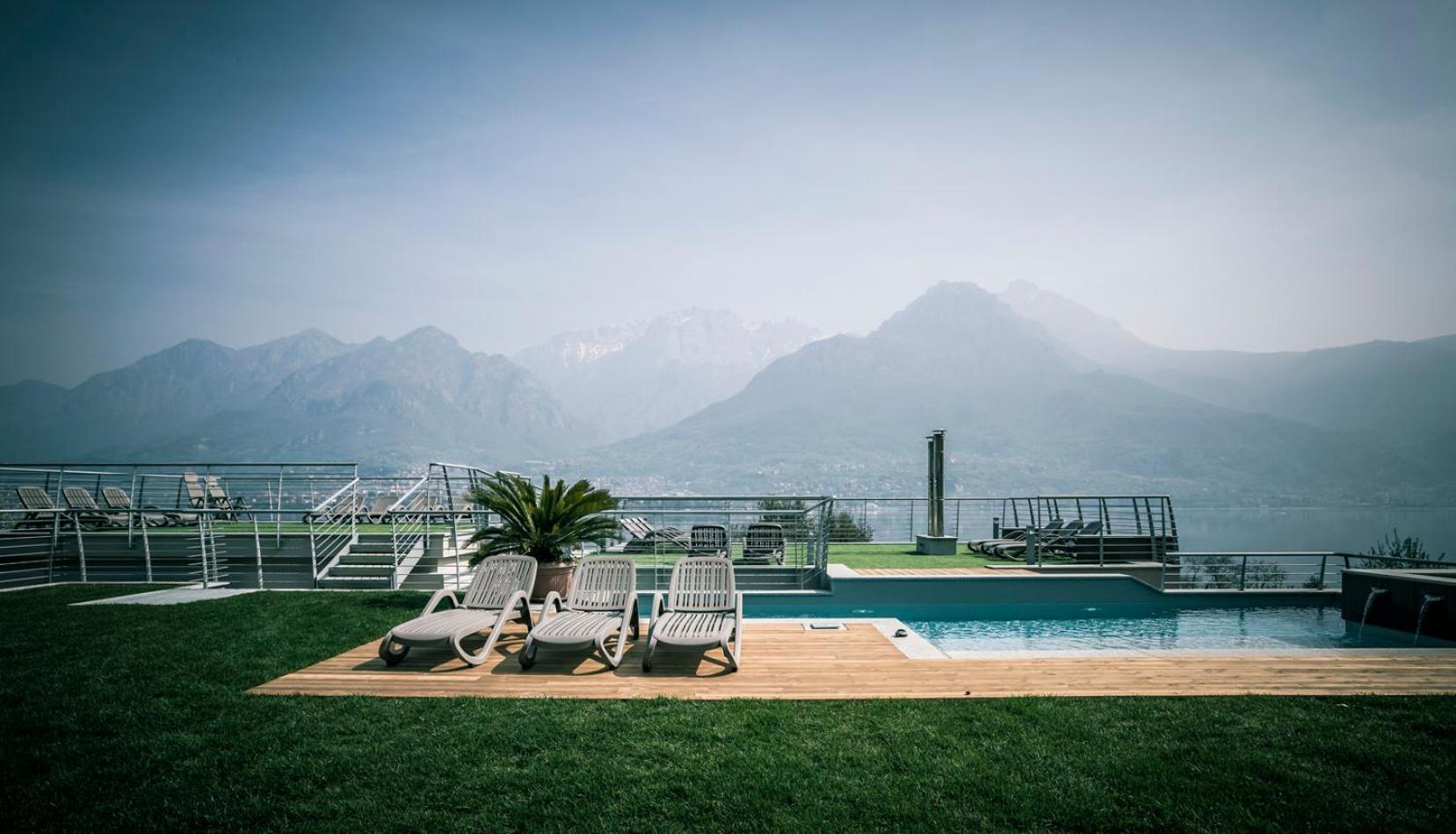 Bellagio Village- 4 Apartments By The Lake - Seasonal Warm Pool And Sauna Oliveto Lario Eksteriør billede