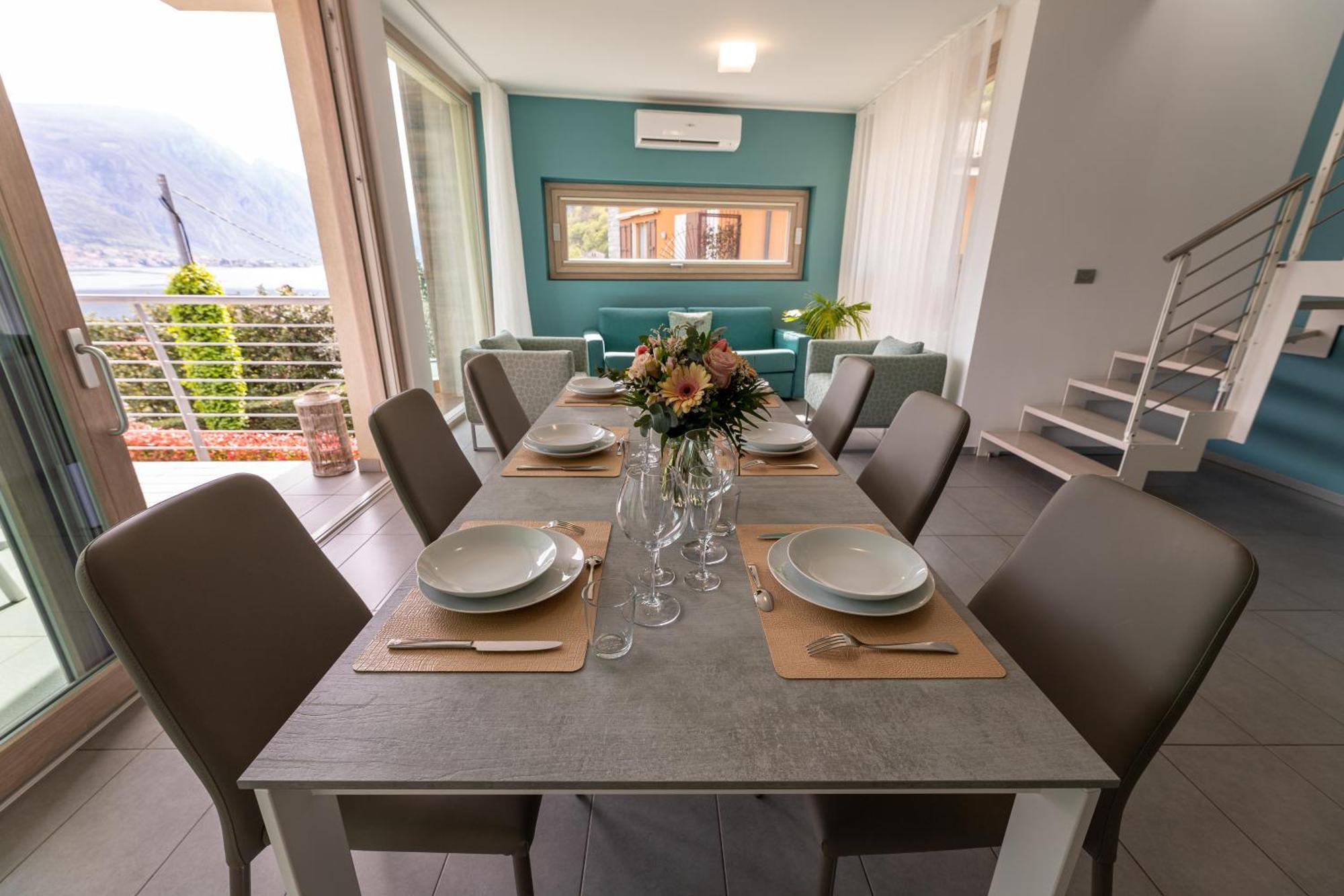 Bellagio Village- 4 Apartments By The Lake - Seasonal Warm Pool And Sauna Oliveto Lario Eksteriør billede